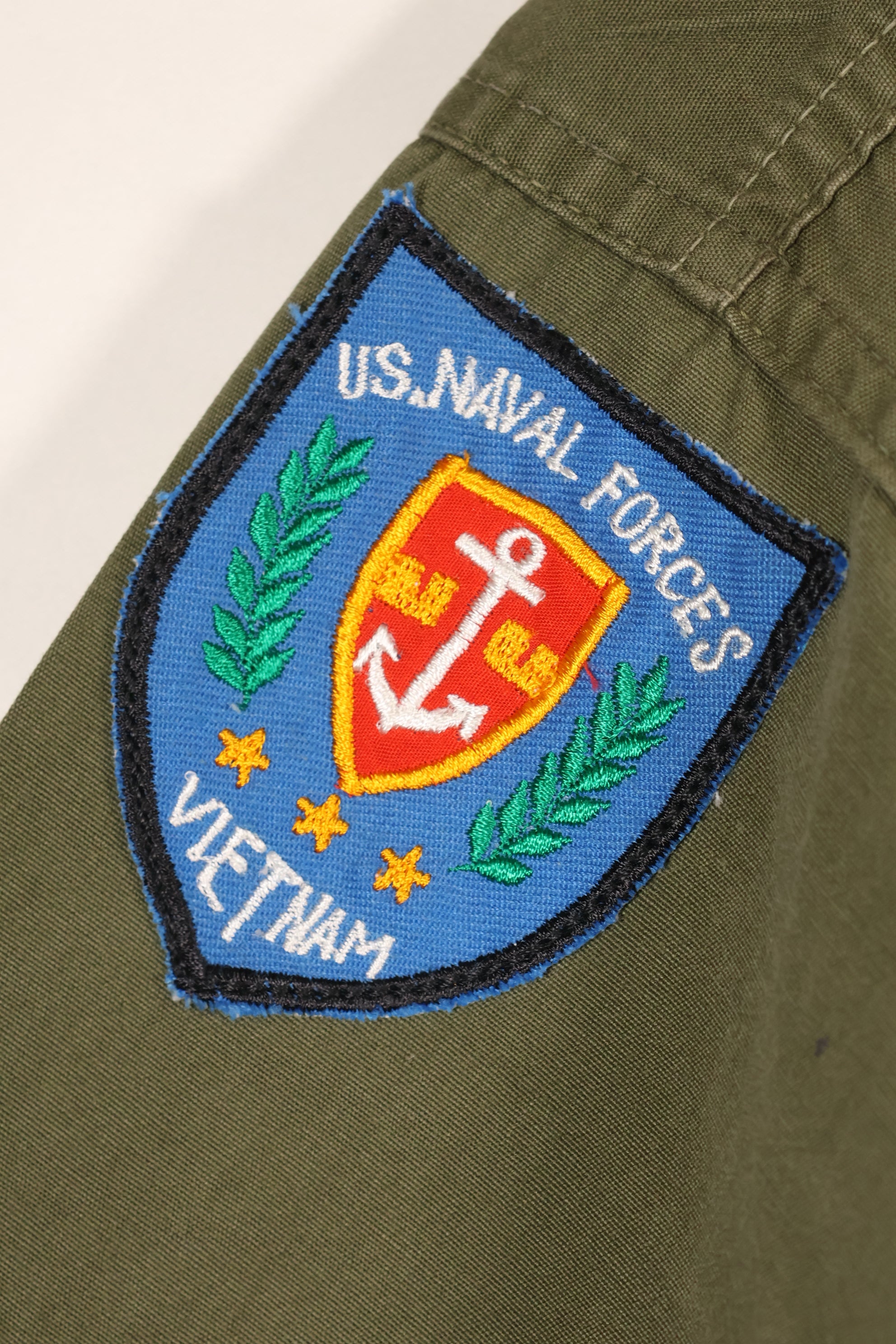 1960年代後半　LARGE　PX品　個人調達　OG-107　ユーティリティシャツ　海軍アドバイザー再現品　中古品
