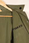 1960年代後半　LARGE　PX品　個人調達　OG-107　ユーティリティシャツ　海軍アドバイザー再現品　中古品