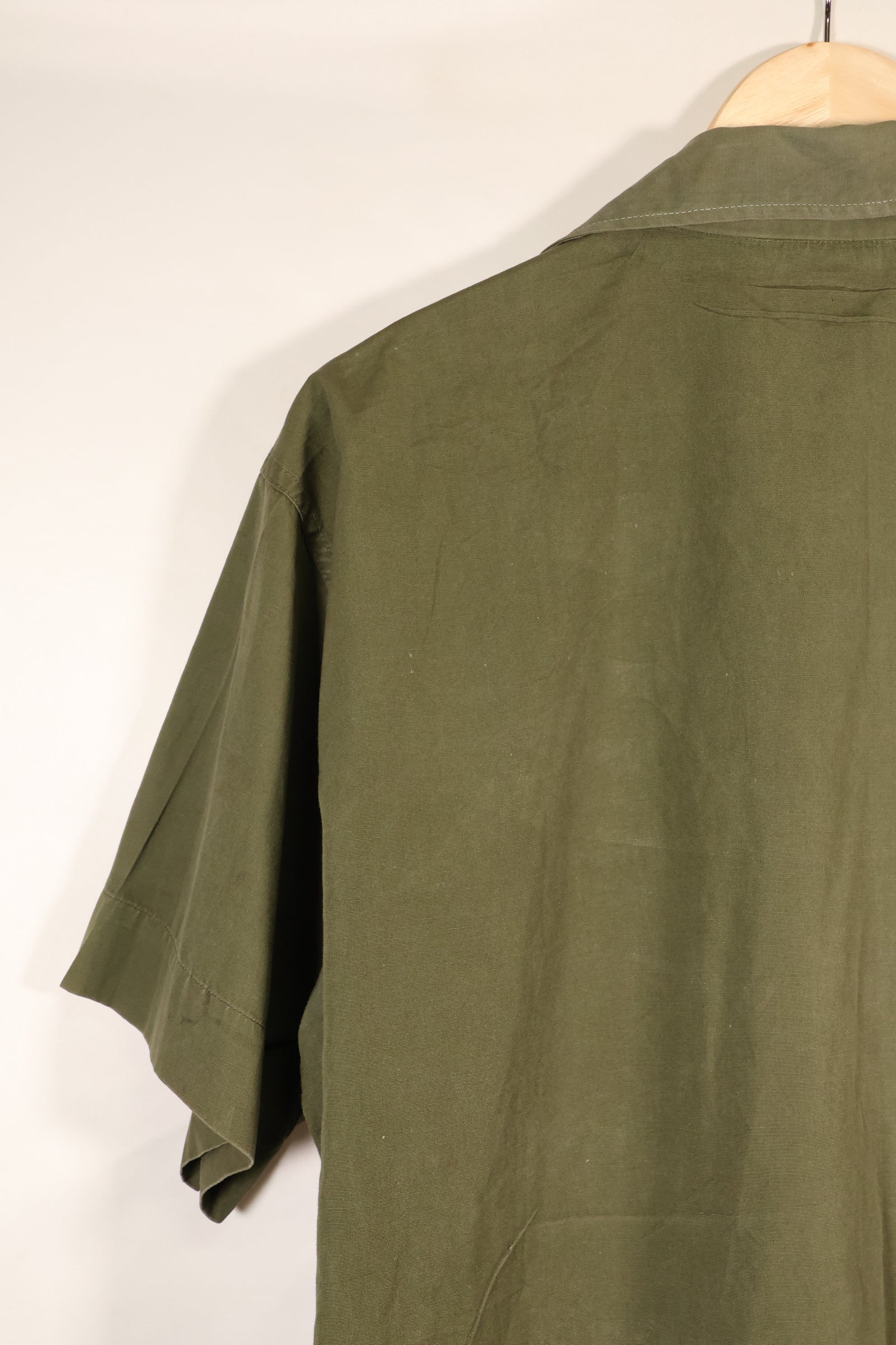 1960年代後半　LARGE　PX品　個人調達　OG-107　ユーティリティシャツ　海軍アドバイザー再現品　中古品