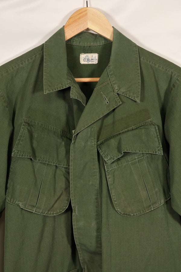 Circa 1969 S-S Size 4th Model Jungle Fatigue Jacket Used Film Company Release G