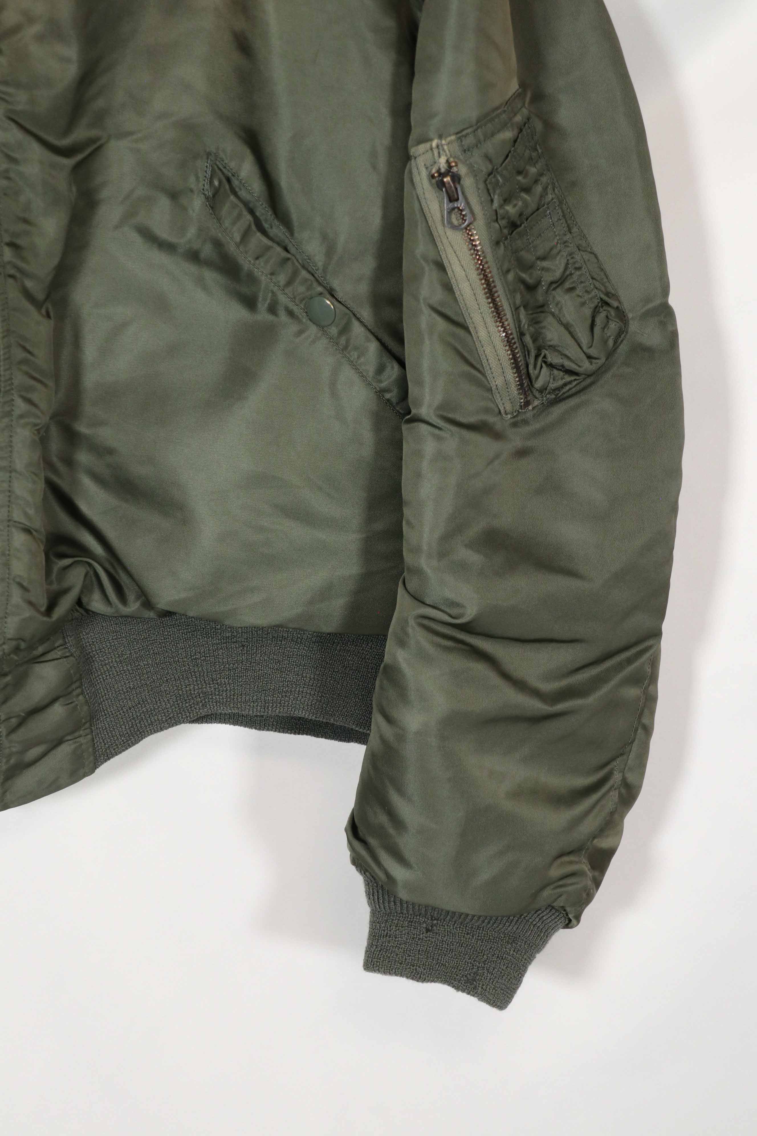 実物　1969年製　X-LARGEサイズ　L-2B　フライトジャケット　中古品　状態良い