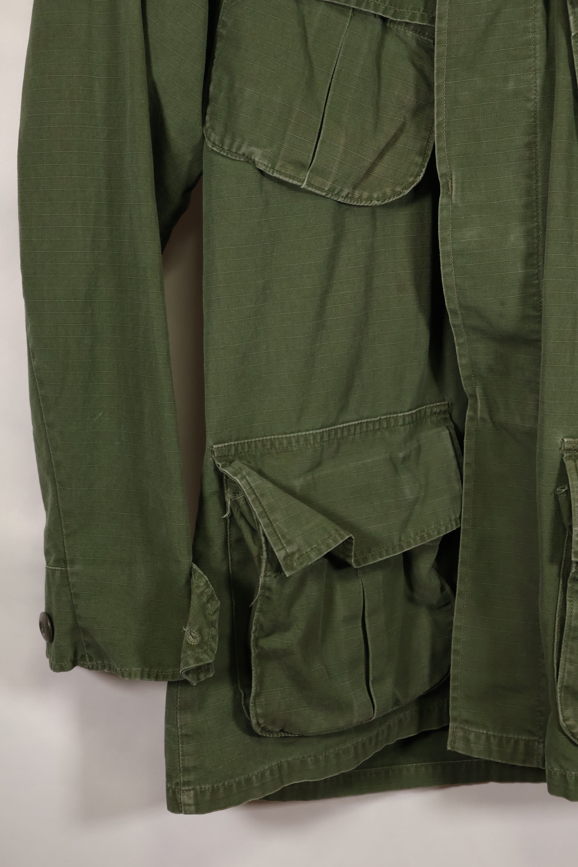 Circa 1969 S-S Size 4th Model Jungle Fatigue Jacket Used Film Company Release G