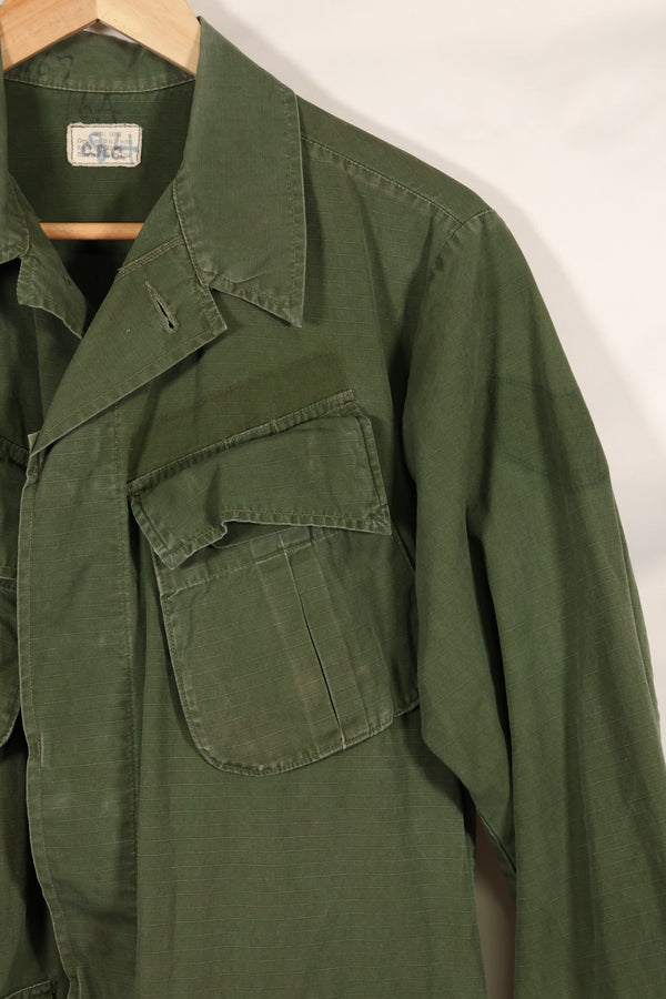 Circa 1969 S-S Size 4th Model Jungle Fatigue Jacket Used Film Company Release G