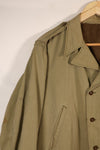 1940年代前半　大きめサイズ　アメリカ軍　M-1941　フィールドジャケット　ウール裏地　中古品