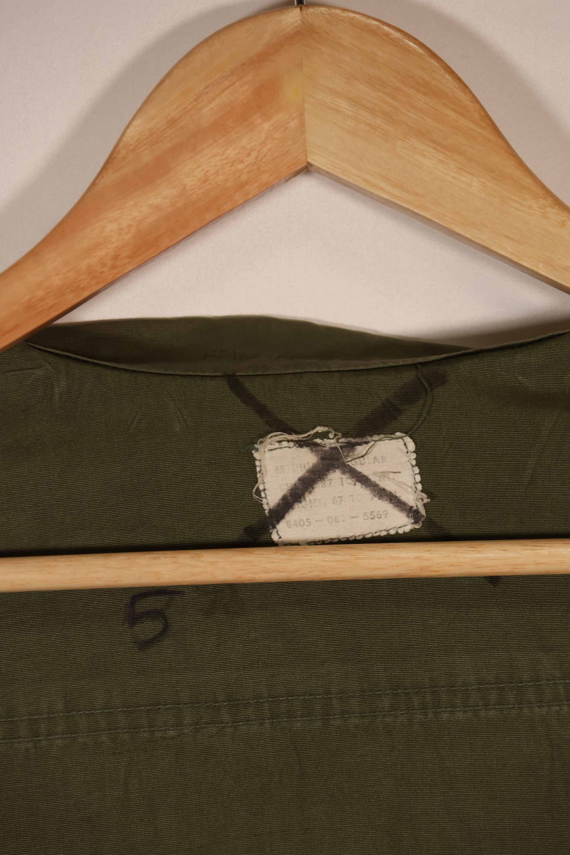 実物　3rd Model ジャングルファティーグ　ジャケット　M-R　中古品