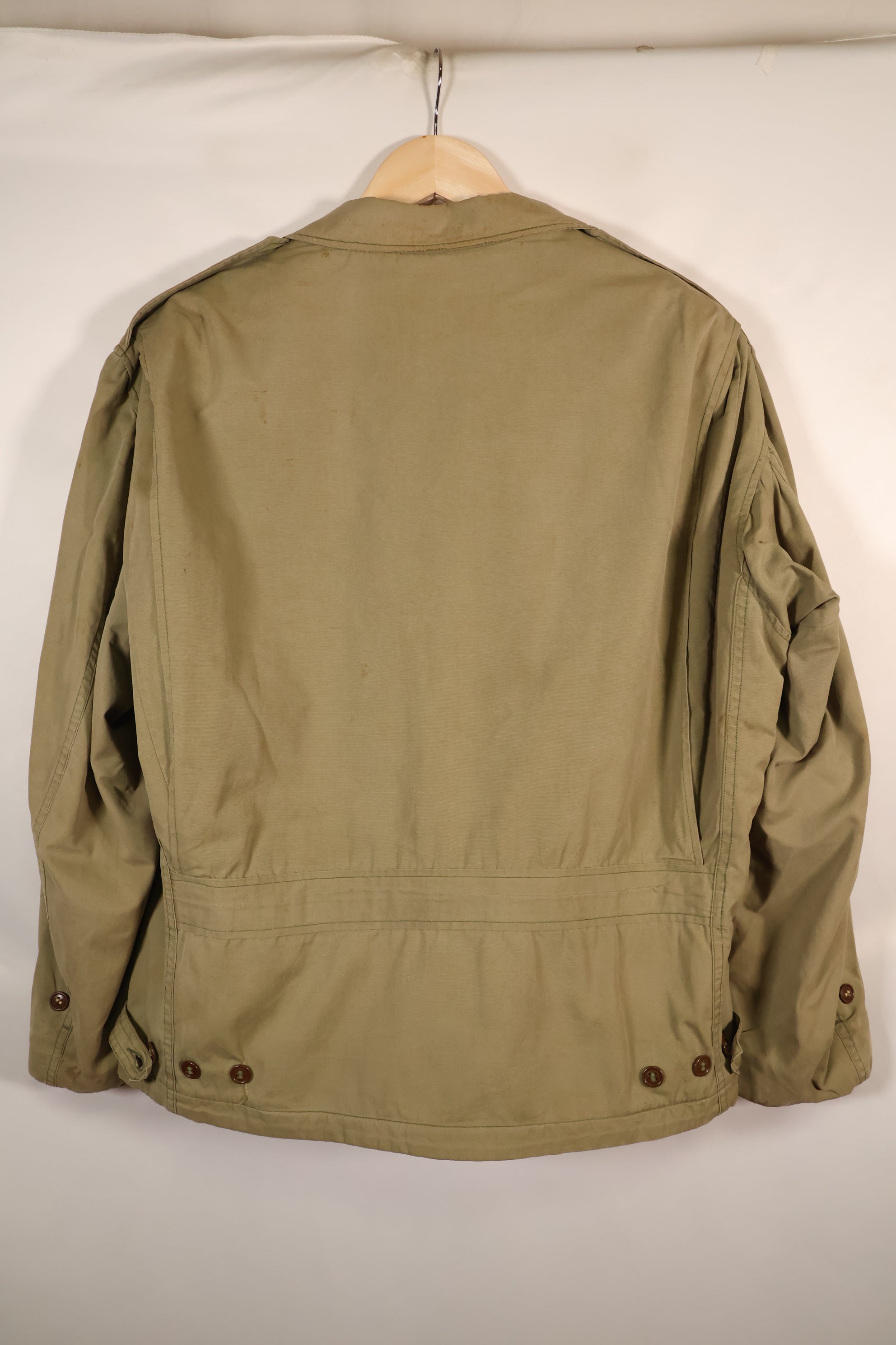 1940年代前半　大きめサイズ　アメリカ軍　M-1941　フィールドジャケット　ウール裏地　中古品