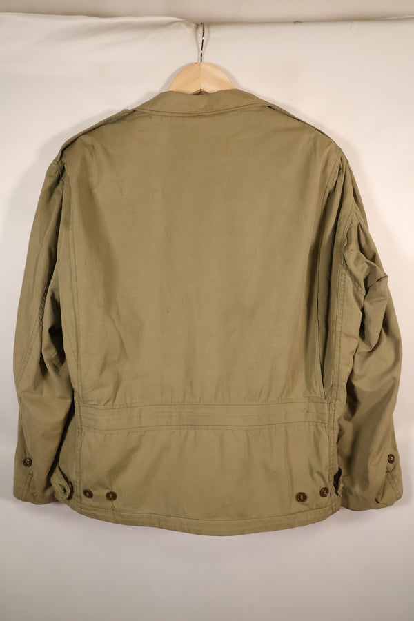 1940年代前半　大きめサイズ　アメリカ軍　M-1941　フィールドジャケット　ウール裏地　中古品