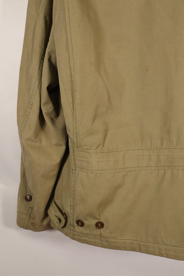 1940年代前半　大きめサイズ　アメリカ軍　M-1941　フィールドジャケット　ウール裏地　中古品