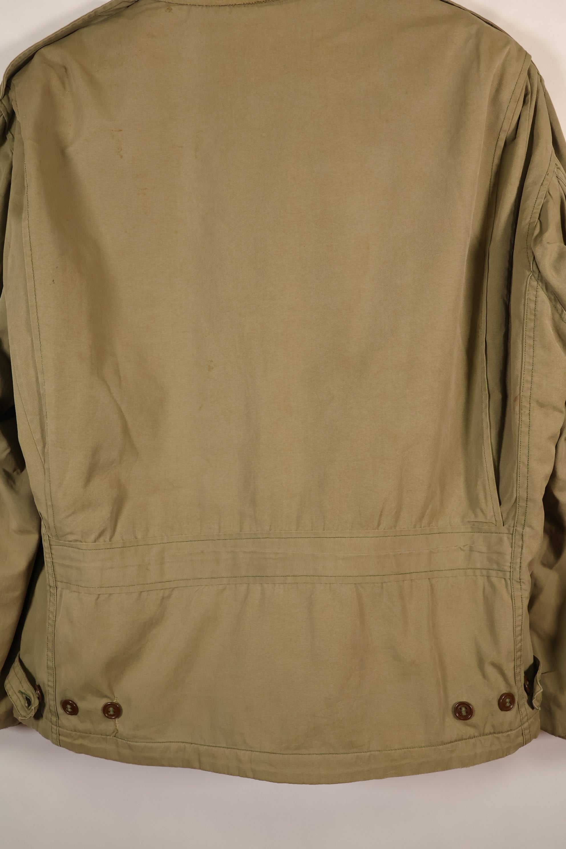 1940年代前半　大きめサイズ　アメリカ軍　M-1941　フィールドジャケット　ウール裏地　中古品