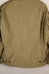 1940年代前半　大きめサイズ　アメリカ軍　M-1941　フィールドジャケット　ウール裏地　中古品