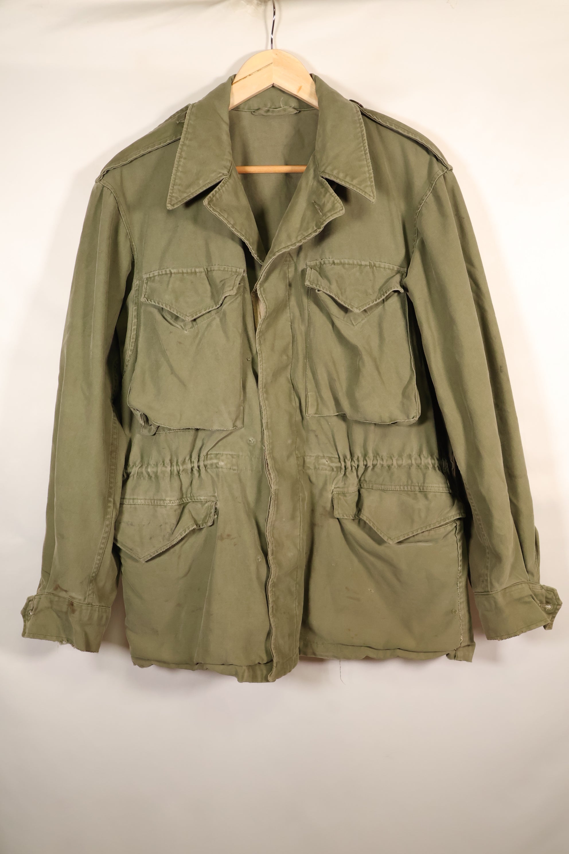 Early 1940s, Size 42–44, U.S. Army, M-1943 Field Jacket, Used