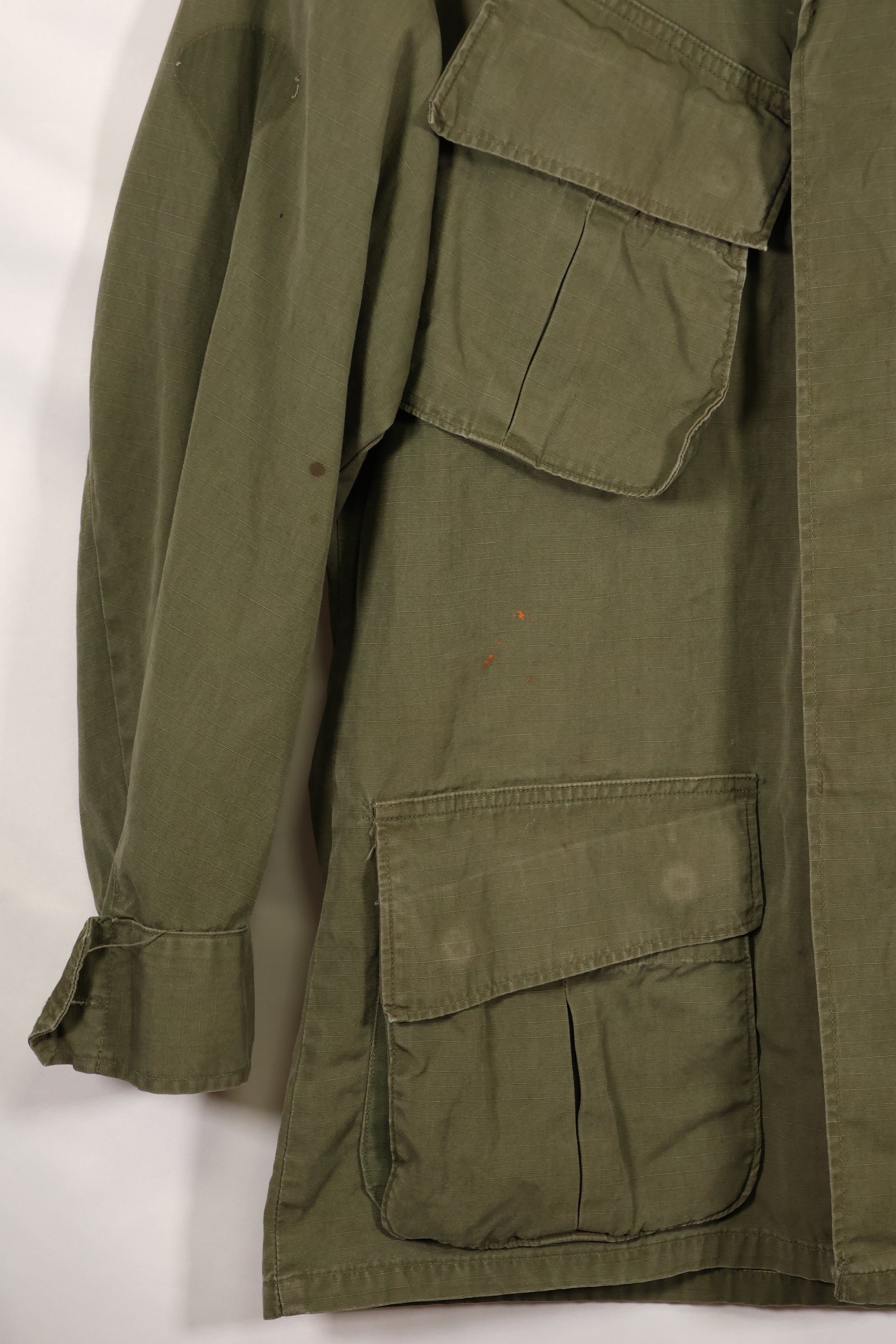 Circa 1969 S-S Size 4th Model Jungle Fatigue Jacket Used Film Company Release H