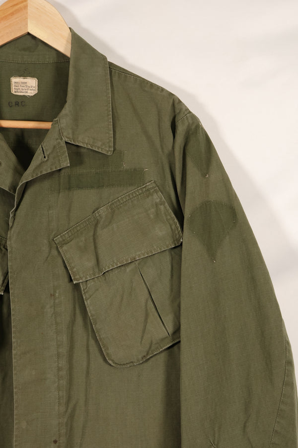Circa 1969 S-S Size 4th Model Jungle Fatigue Jacket Used Film Company Release H