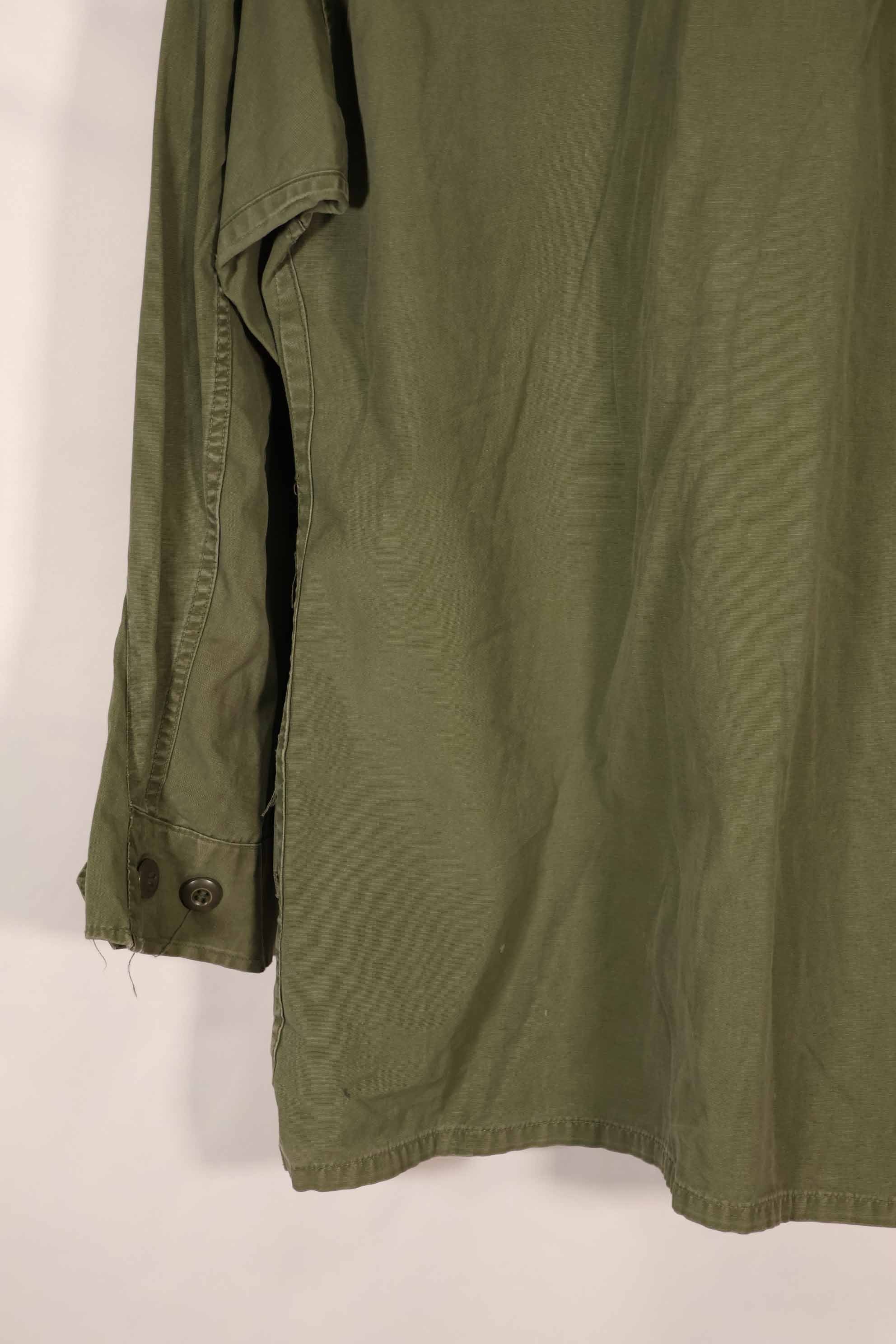 実物　3rd Model ジャングルファティーグ　ジャケット　M-R　汚れなどあり　中古品