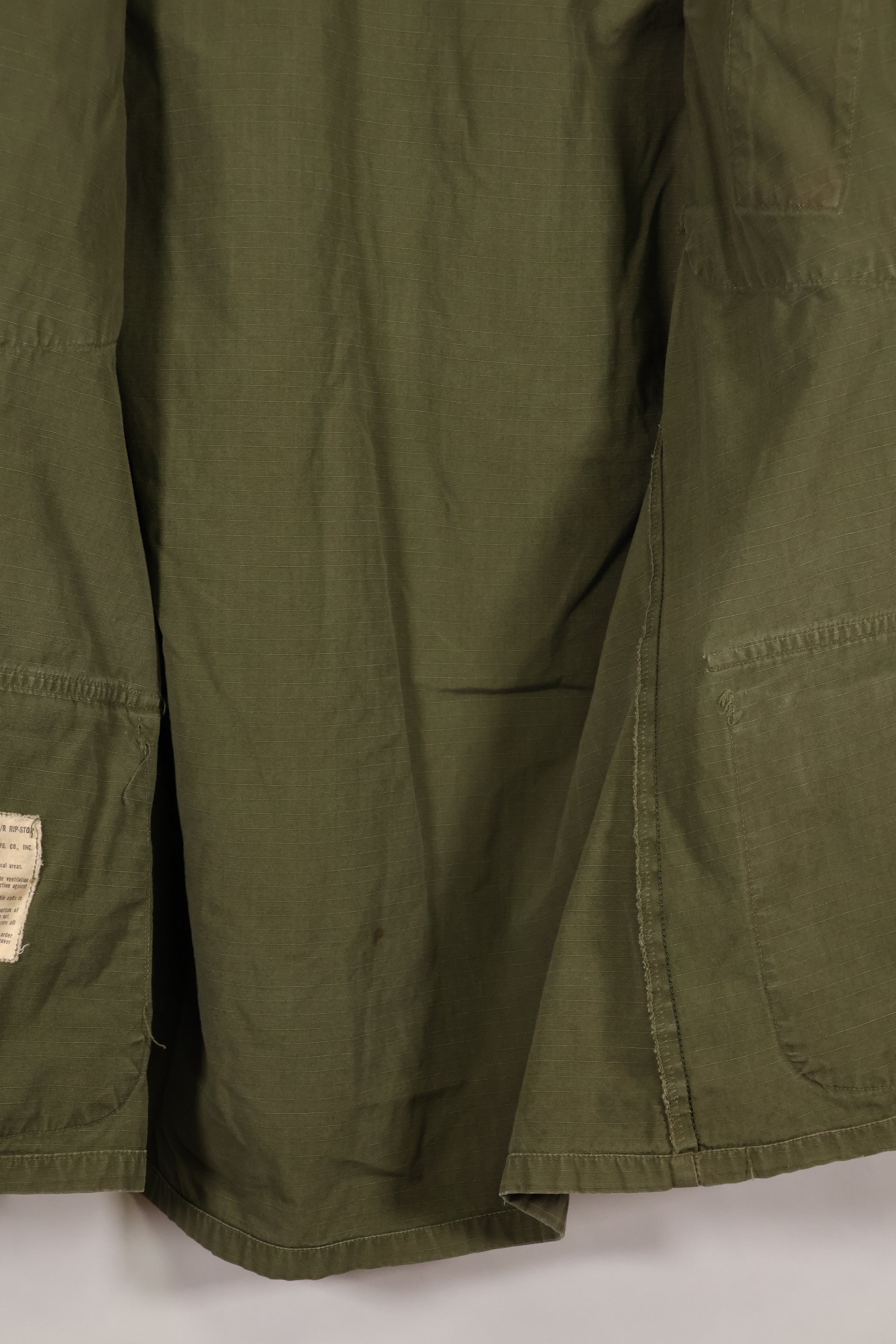 Circa 1969 S-S Size 4th Model Jungle Fatigue Jacket Used Film Company Release H