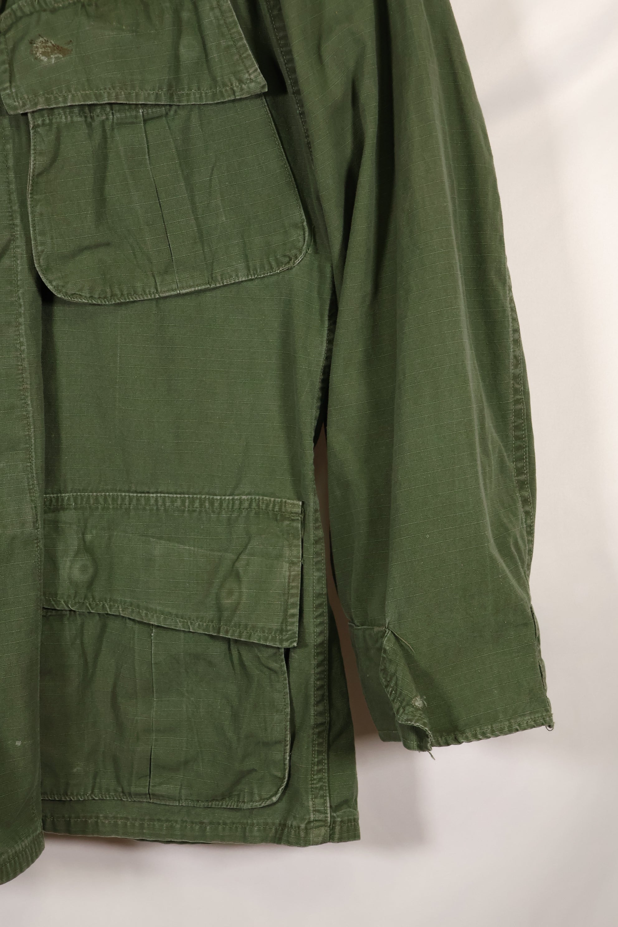 Circa 1969 S-S Size 4th Model Jungle Fatigue Jacket Used Film Company Release I