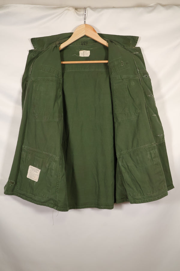 Circa 1969 S-S Size 4th Model Jungle Fatigue Jacket Used Film Company Release I