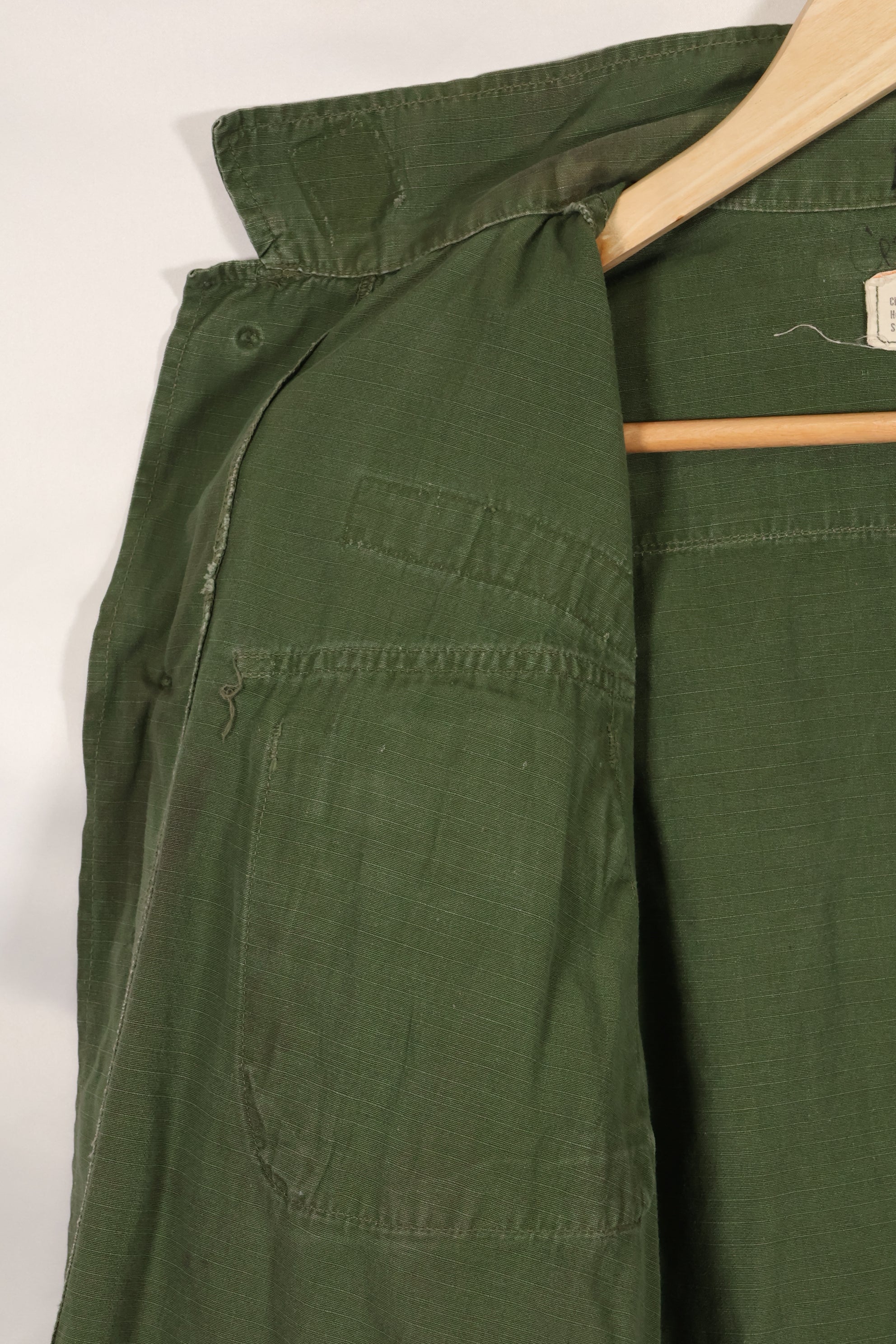 Circa 1969 S-S Size 4th Model Jungle Fatigue Jacket Used Film Company Release I