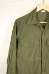 1971年契約　15 1/2 x 33　OG-107　ユーティリティシャツ　状態良い　中古品