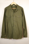 1960年代中頃　16 1/2 x 36　アメリカ陸軍　OG-107 ユーティリティシャツ　ほぼ未使用品