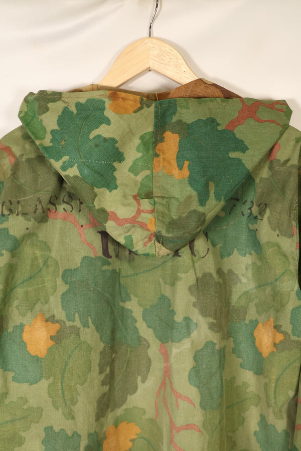 1960年代後半〜70年代　USMC　個人調達品　ミッチェルパターン　フード付フィールドジャケット　中古品