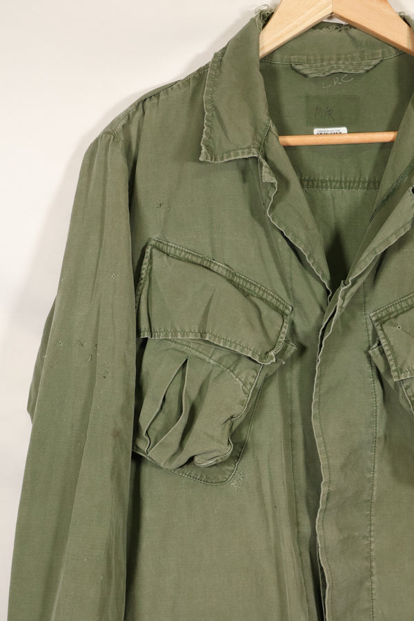 1967〜68年頃　サイズ不明　3rd Model ジャングルファティーグ　ジャケット　中古品　映画会社放出