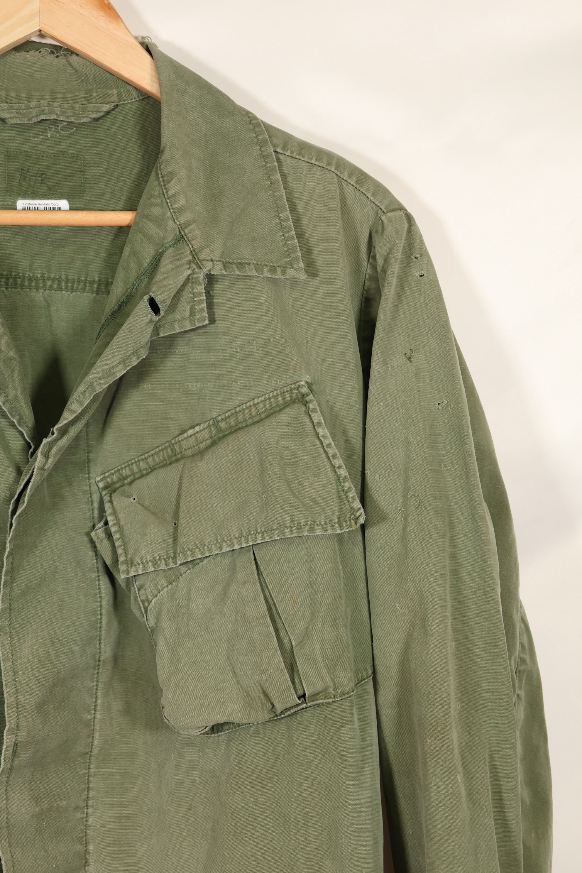 1967〜68年頃　サイズ不明　3rd Model ジャングルファティーグ　ジャケット　中古品　映画会社放出
