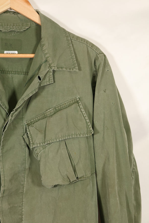 1967〜68年頃　サイズ不明　3rd Model ジャングルファティーグ　ジャケット　中古品　映画会社放出