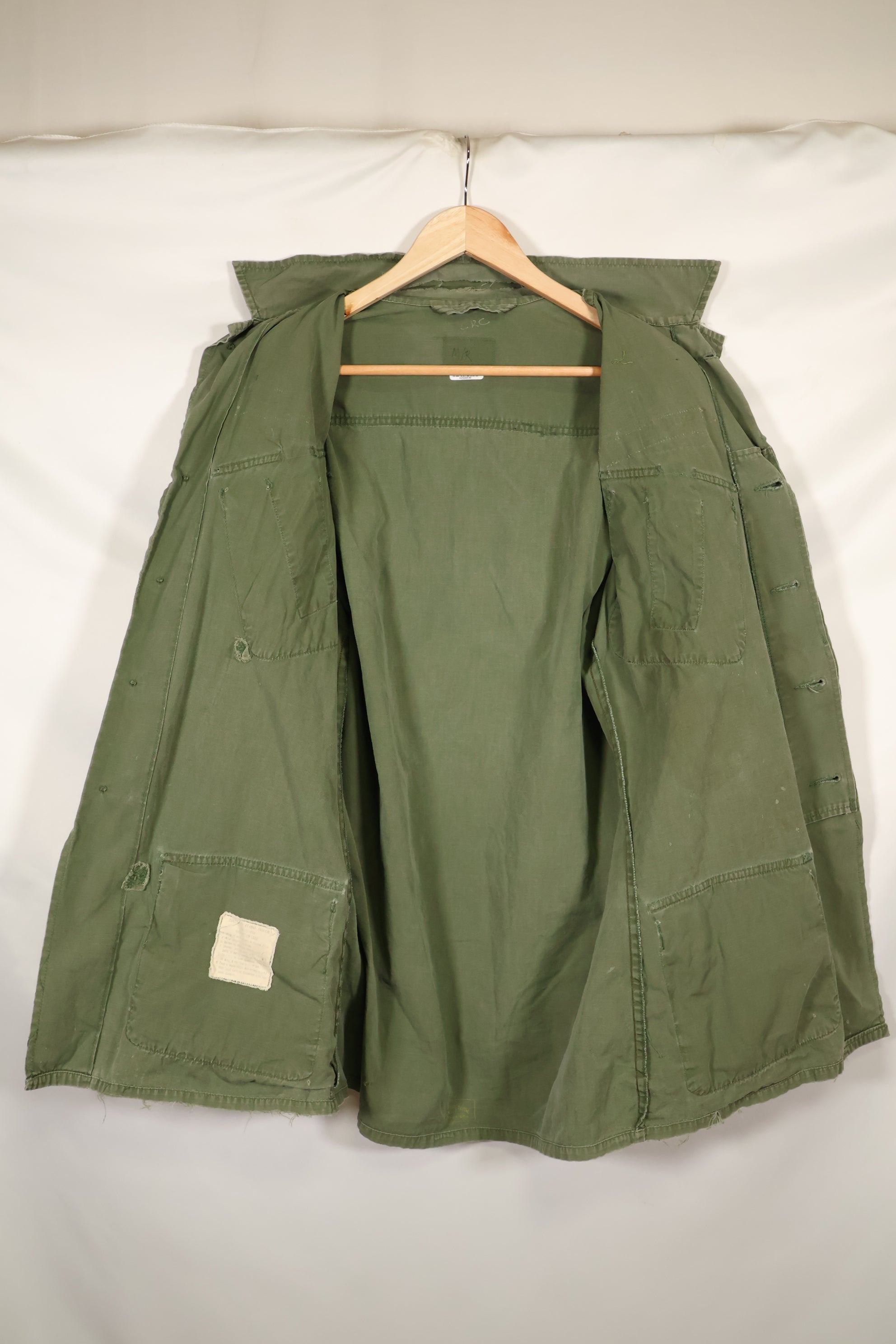 1967〜68年頃　サイズ不明　3rd Model ジャングルファティーグ　ジャケット　中古品　映画会社放出