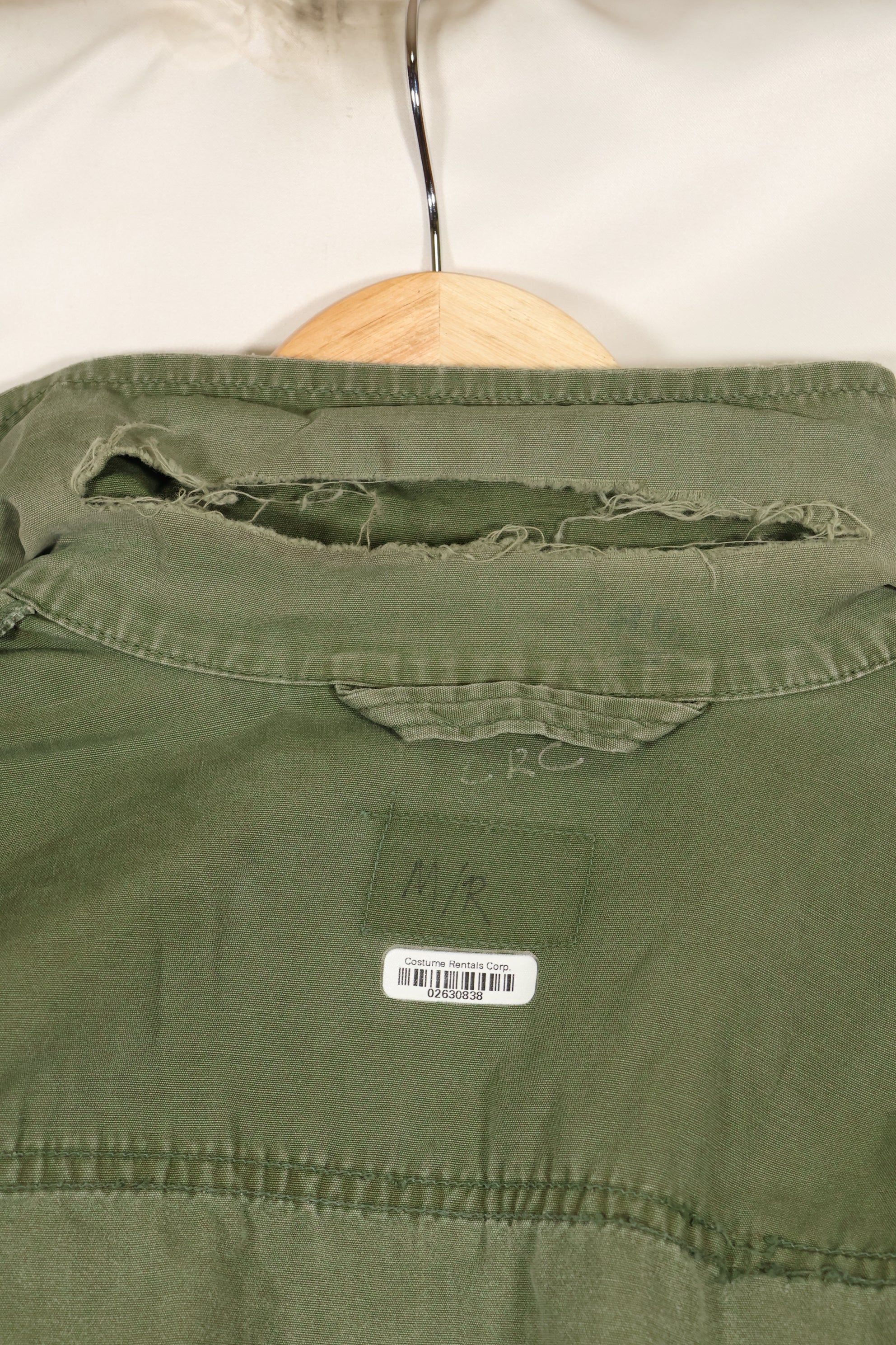 1967〜68年頃　サイズ不明　3rd Model ジャングルファティーグ　ジャケット　中古品　映画会社放出