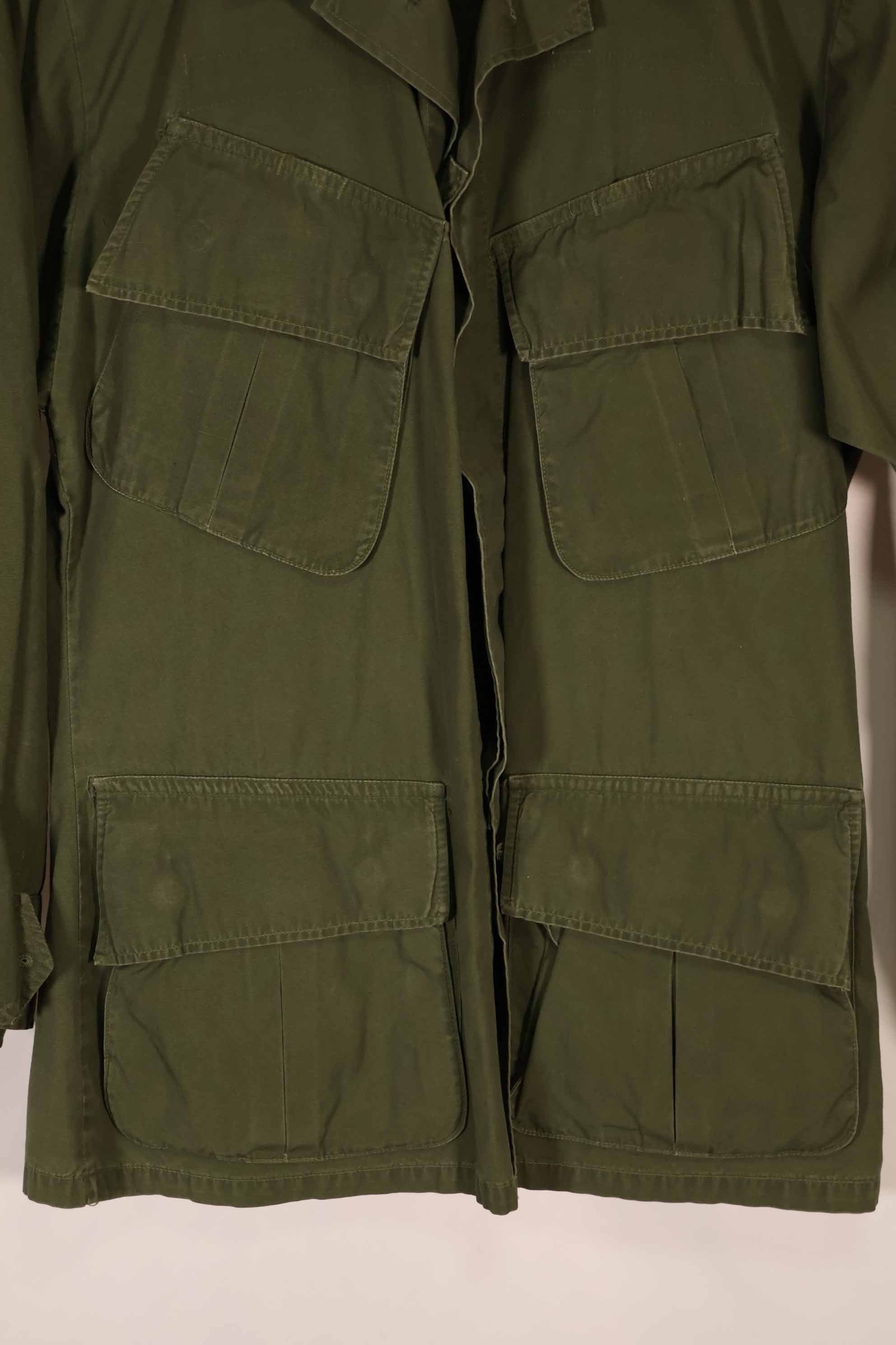実物　1967年頃　3rd Model ジャングルファティーグ　ジャケット　S-S 中古品