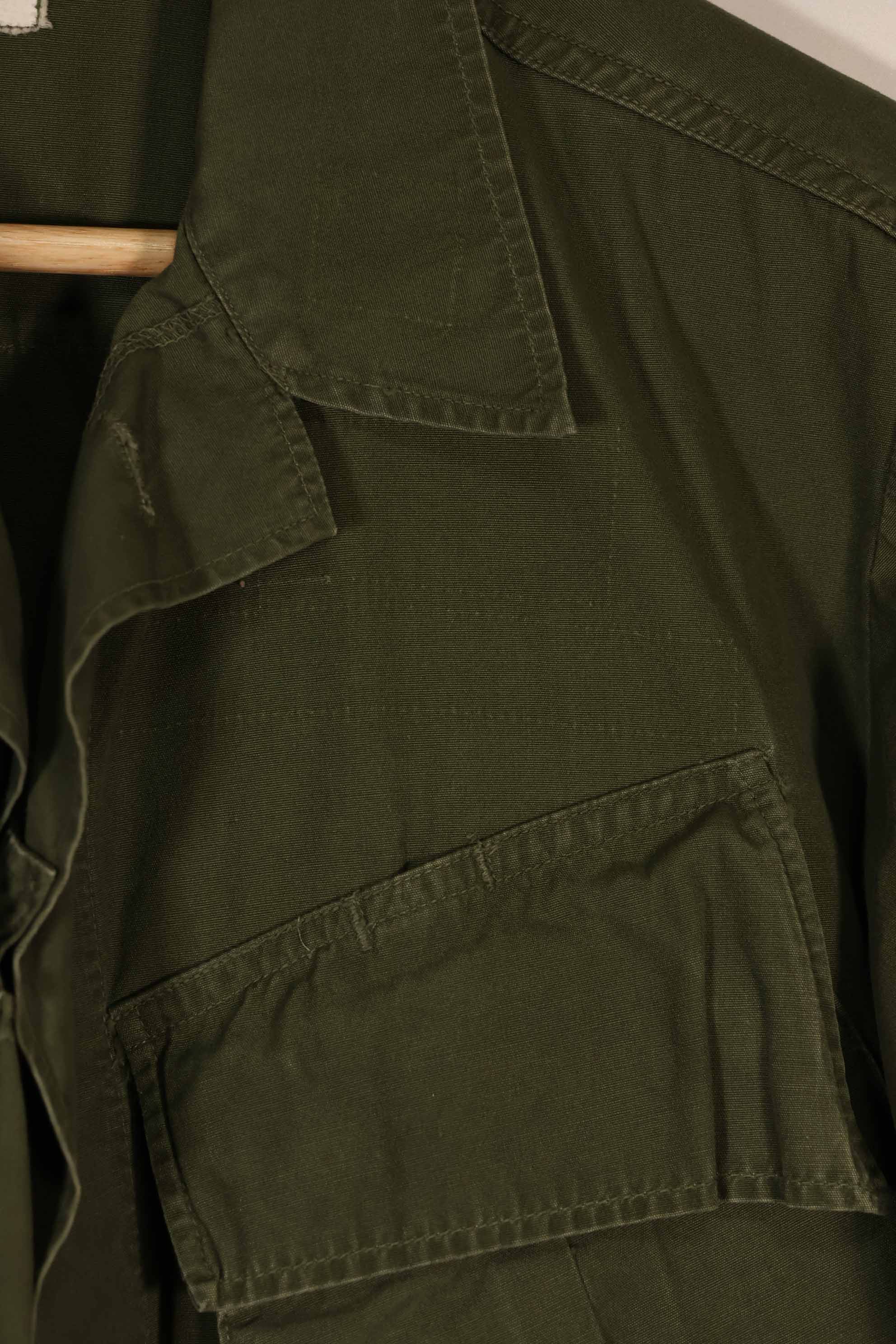 実物　1967年頃　3rd Model ジャングルファティーグ　ジャケット　S-S 中古品