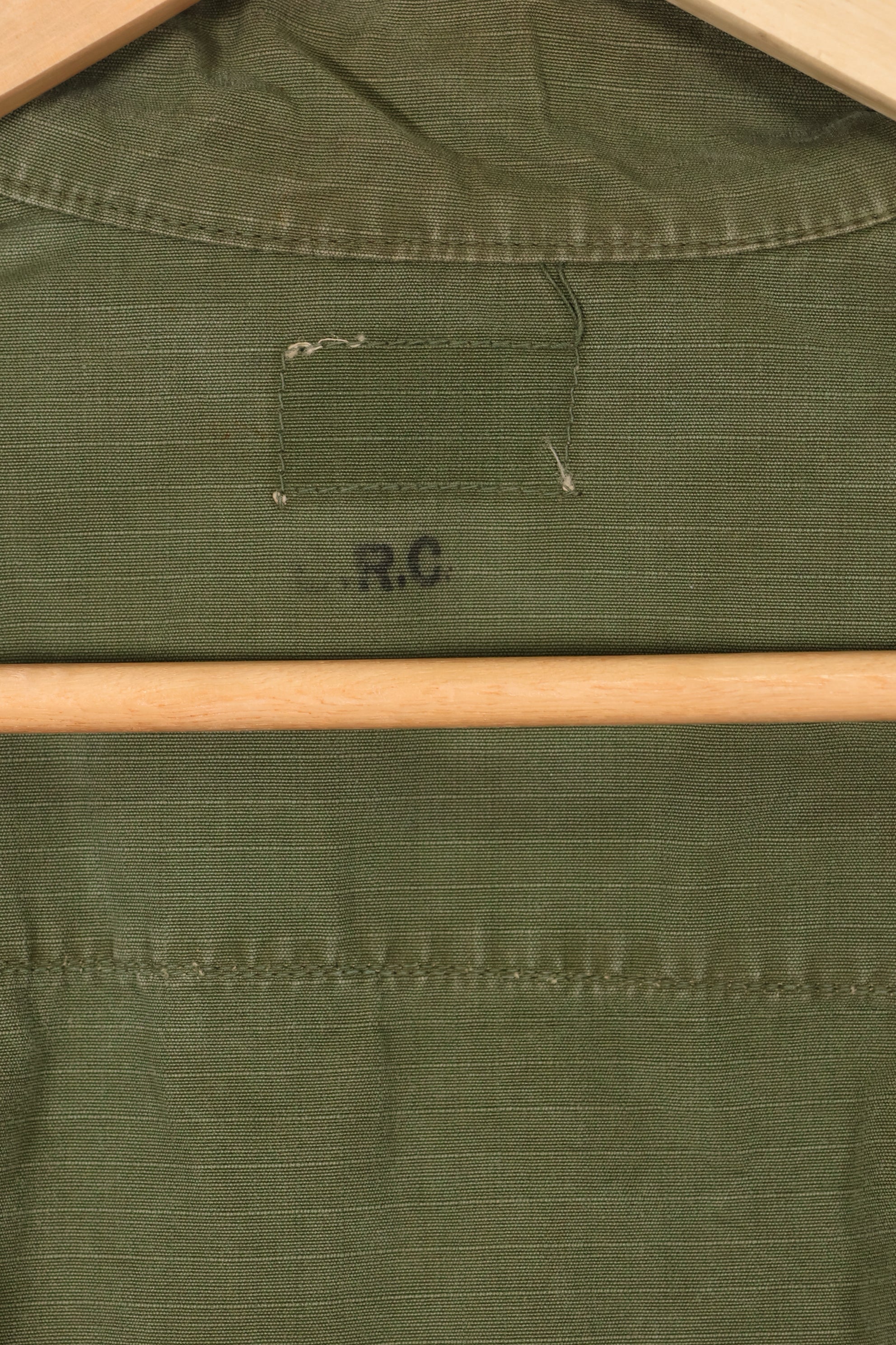 1968 contract size unknown 4th Model Jungle Fatigue Jacket, used, released by film company (copy)