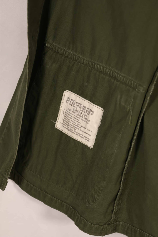 実物　1967年頃　3rd Model ジャングルファティーグ　ジャケット　S-S 中古品