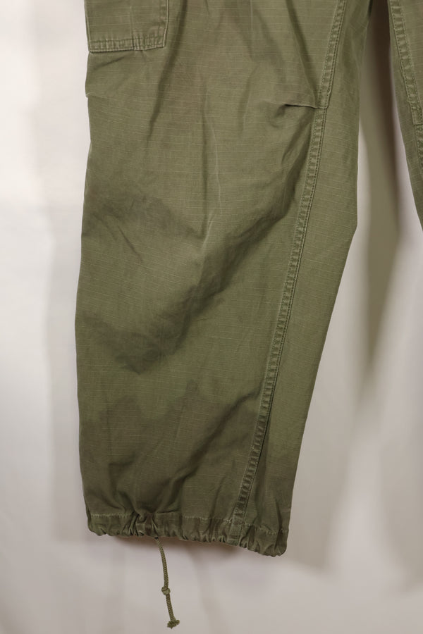 1967〜68年頃　M-Sサイズ　4th Model ジャングルファティーグ　パンツ　中古品　映画会社放出 A