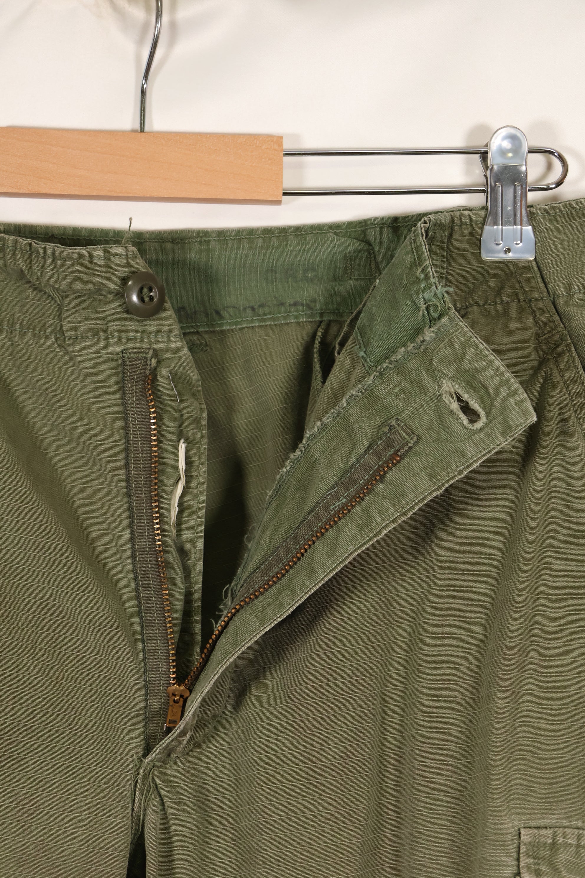 1967〜68年頃　M-Sサイズ　4th Model ジャングルファティーグ　パンツ　中古品　映画会社放出 A