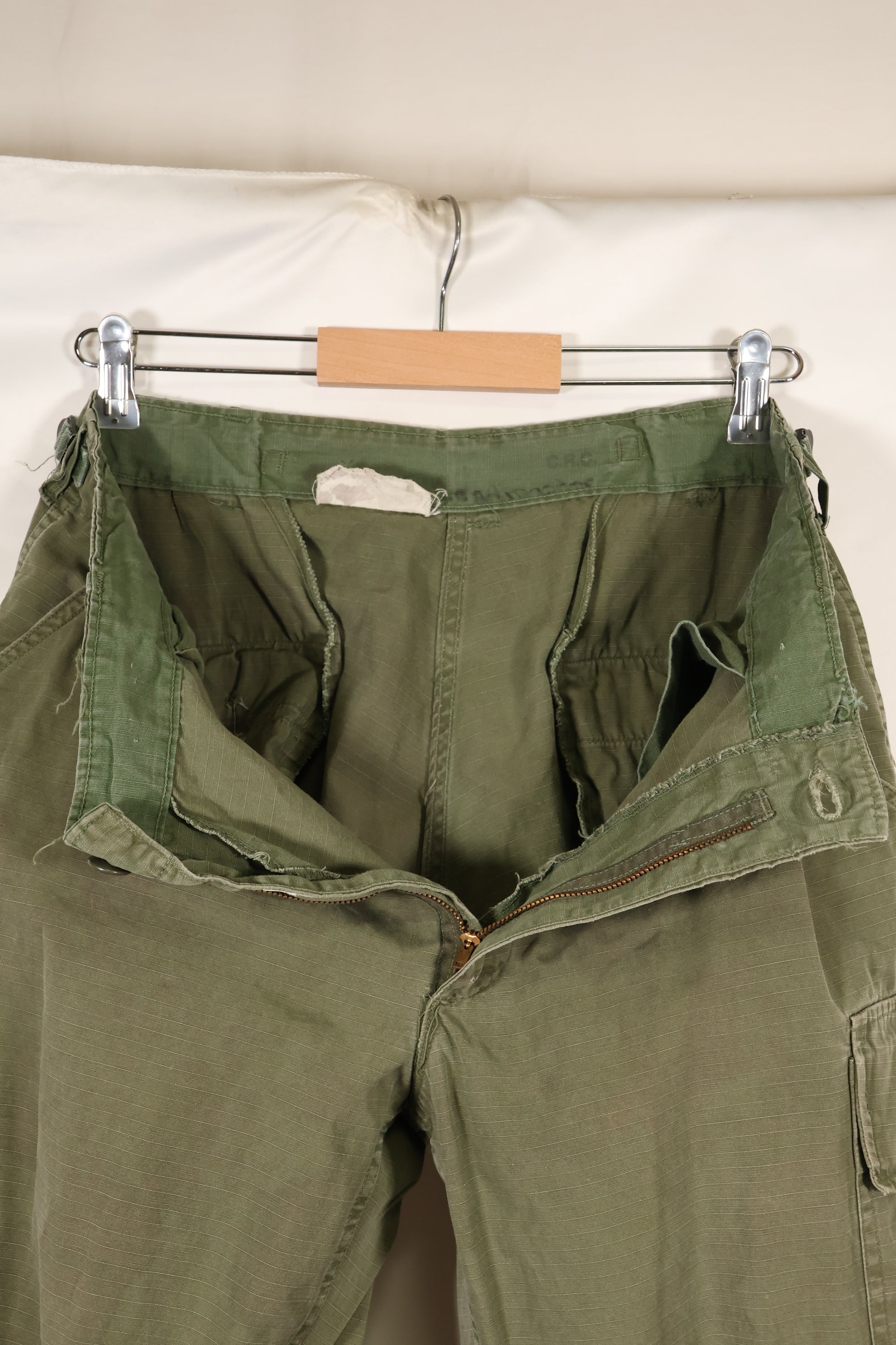 1967〜68年頃　M-Sサイズ　4th Model ジャングルファティーグ　パンツ　中古品　映画会社放出 A