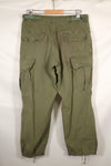 1967〜68年頃　M-Sサイズ　4th Model ジャングルファティーグ　パンツ　中古品　映画会社放出 A