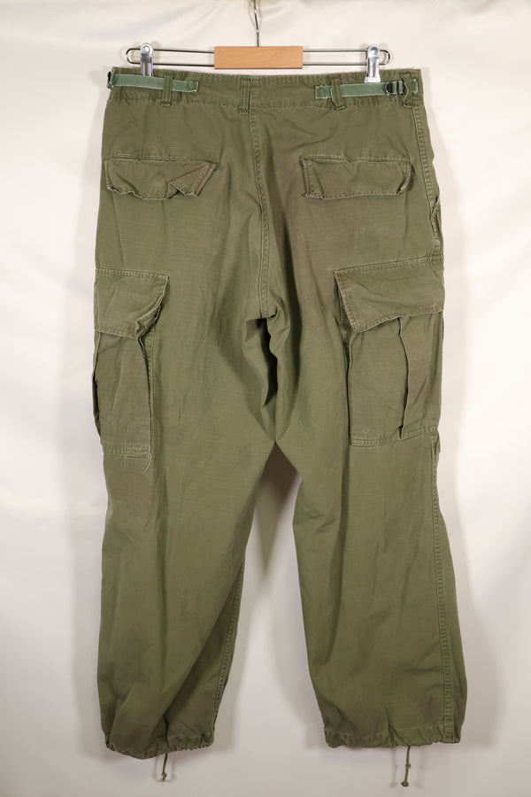 1967〜68年頃　M-Sサイズ　4th Model ジャングルファティーグ　パンツ　中古品　映画会社放出 A