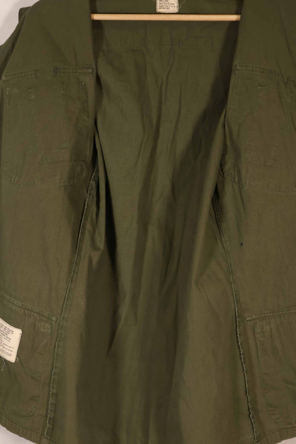 実物　1967年製　3rd Model ジャングルファティーグ　ジャケット　S-L 退色あり　中古品