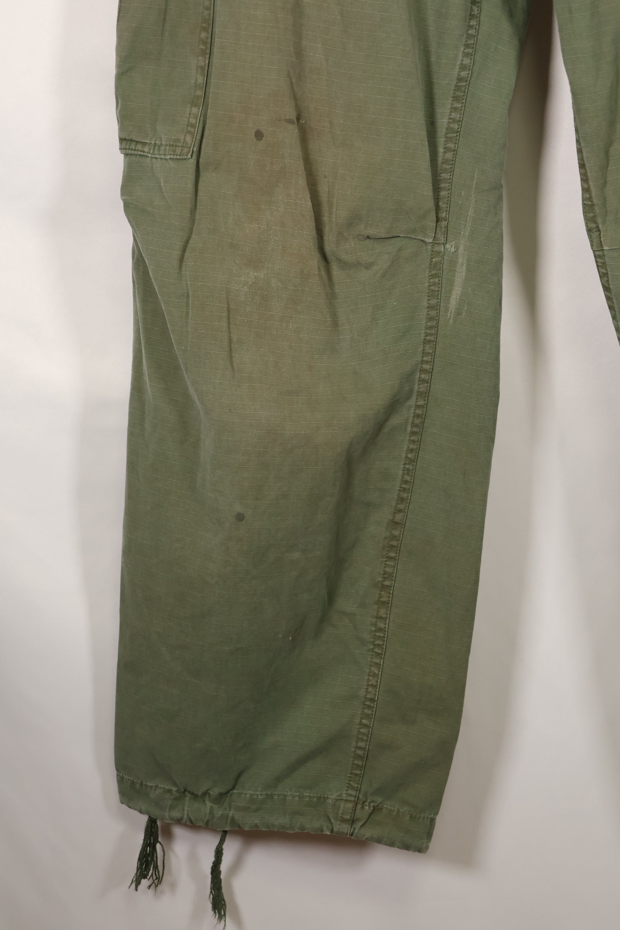 1967〜68年頃　M-Sサイズ　4th Model ジャングルファティーグ　パンツ　中古品　映画会社放出