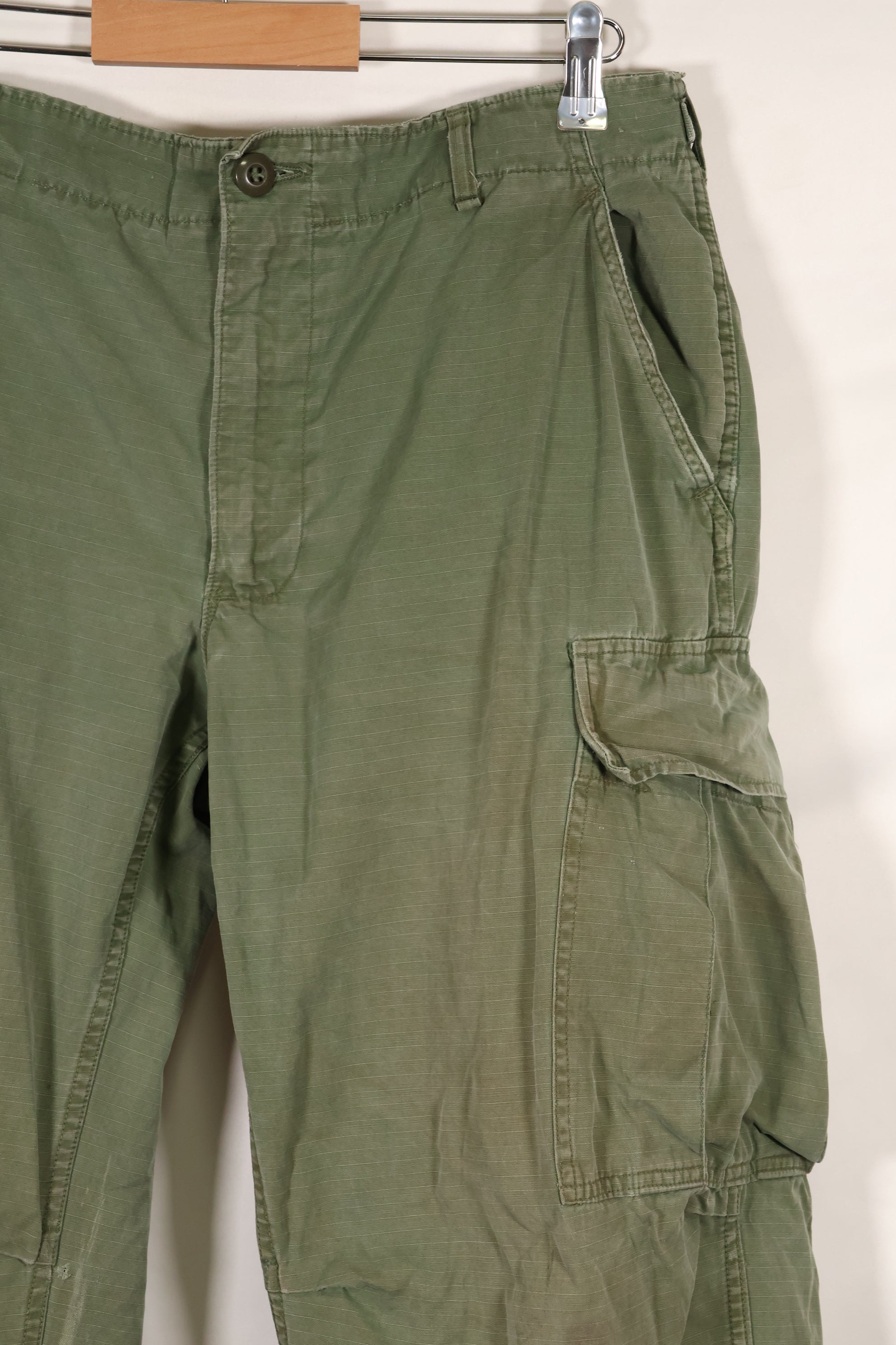 1967〜68年頃　M-Sサイズ　4th Model ジャングルファティーグ　パンツ　中古品　映画会社放出