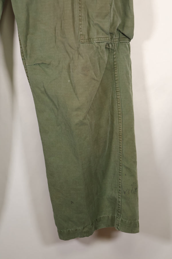 1967〜68年頃　M-Sサイズ　4th Model ジャングルファティーグ　パンツ　中古品　映画会社放出