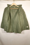 1971年契約　推定 SMALL　OG-107　ユーティリティシャツ　アメリカ海軍　テープ類実物　中古品