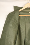 1971年契約　推定 SMALL　OG-107　ユーティリティシャツ　アメリカ海軍　テープ類実物　中古品