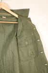 1971年契約　推定 SMALL　OG-107　ユーティリティシャツ　アメリカ海軍　テープ類実物　中古品