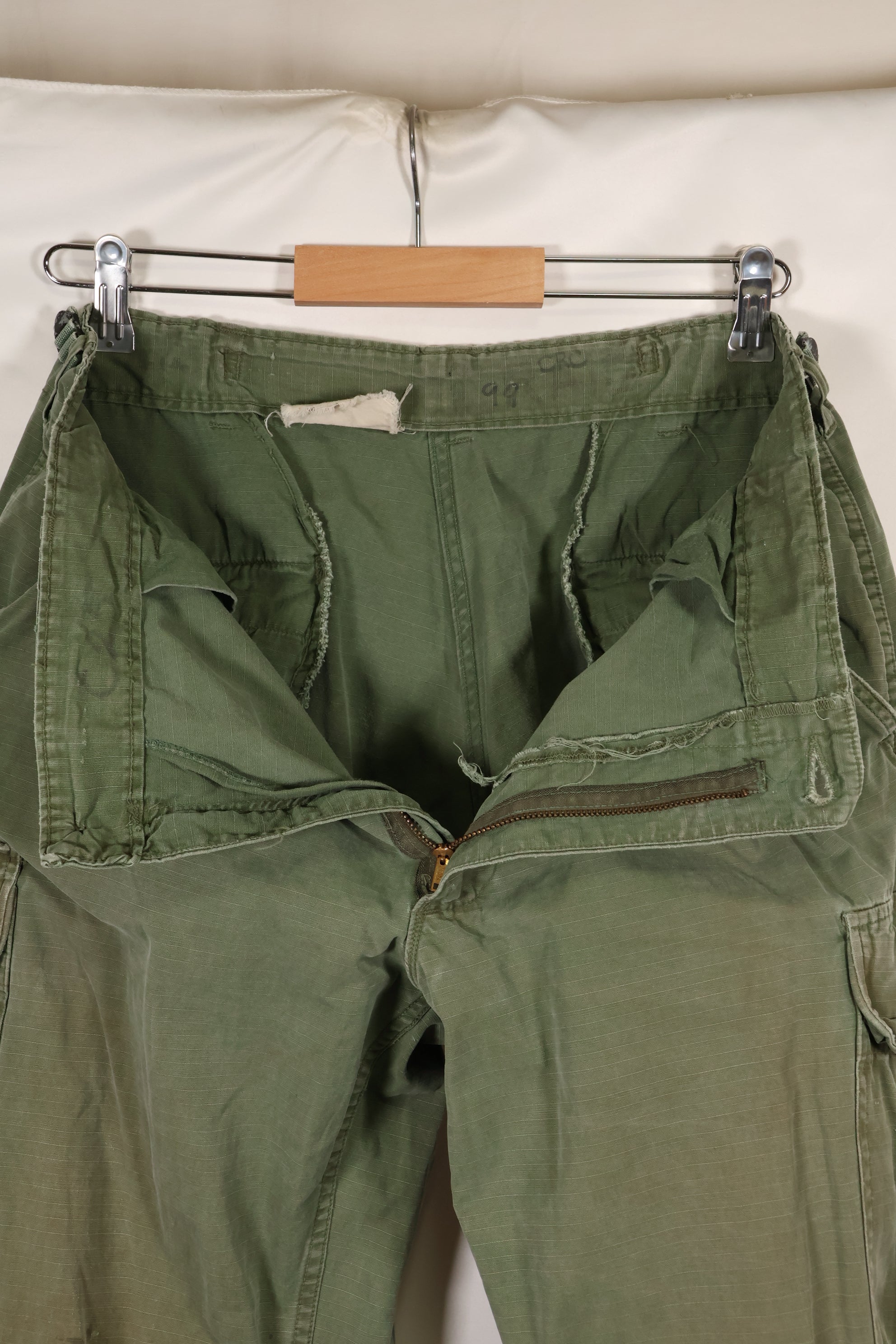 1967〜68年頃　M-Sサイズ　4th Model ジャングルファティーグ　パンツ　中古品　映画会社放出