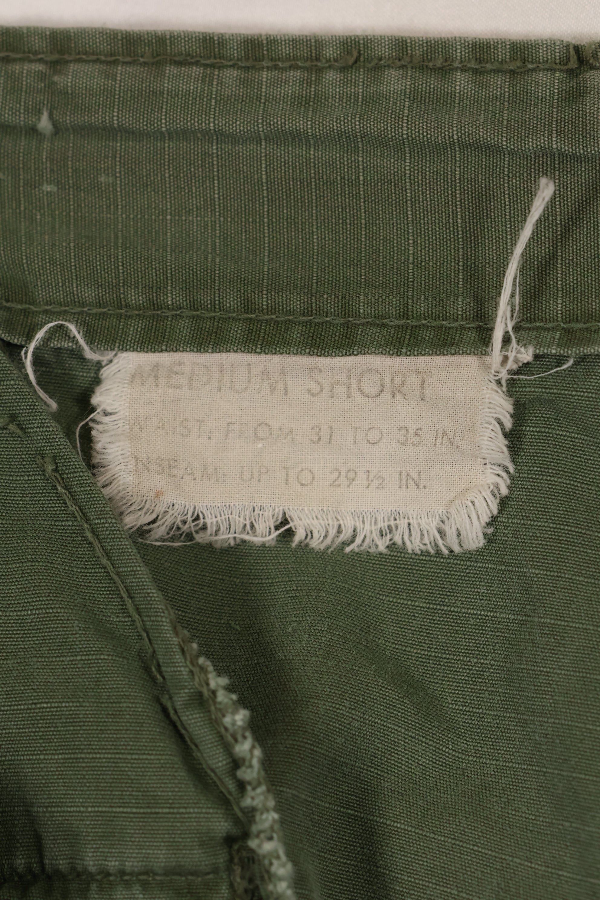 1967〜68年頃　M-Sサイズ　4th Model ジャングルファティーグ　パンツ　中古品　映画会社放出