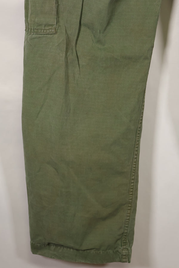 1967〜68年頃　M-Sサイズ　4th Model ジャングルファティーグ　パンツ　中古品　映画会社放出