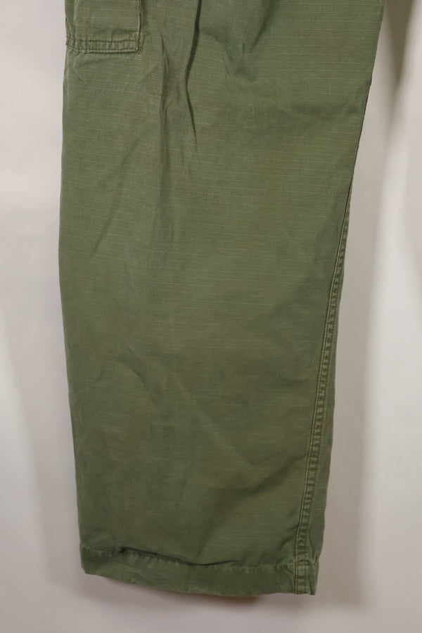 1967〜68年頃　M-Sサイズ　4th Model ジャングルファティーグ　パンツ　中古品　映画会社放出
